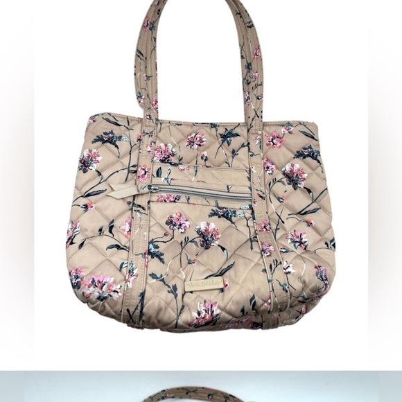 Vera Bradley Small Tote- Strawflower - Picture 1 of 5